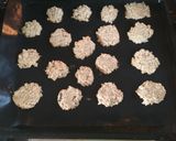 Banános zabpelyhes keksz recept fázis 2 fotója