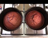 A picture of step 9 of Red velvet cake.