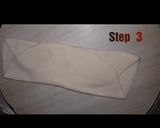 A picture of step 10 of Square paratha.