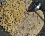 Foto langkah ke 4 dari resep 407. Fusili Carbonara Simple.