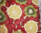 Foto langkah ke 4 dari resep Fruit Pasrty Cake.