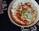 A picture of step 2 of Avocado Raita.