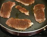 A picture of step 3 of Spicy Pan Fried Pork Chops.