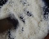 A picture of step 1 of Coconut Barfi.
