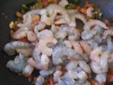Prawns in coconut curry