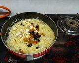 A picture of step 3 of Fruits and Nuts Pulao.