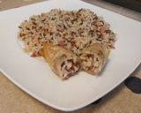 Foto del paso 4 de la receta: Arroz basmati con rollito de pasta brick