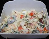 Foto del paso 5 de la receta: Barquitas de trigo con ensalada de marisco