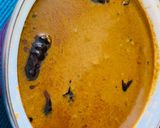 A picture of step 8 of Varutharacha Kadala Curry.