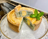 Foto del paso 21 de la receta: Pastel salado con espinacas, ricotta y huevos
