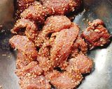 Hình bước làm 3 của món Thịt lợn khô Tây Bắc