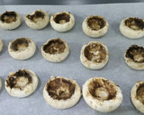 Foto del paso 1 de la receta: Champiñones rellenos de boniato y jamón crujiente