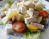 Foto del paso 4 de la receta: Ensalada de pavo con piña y manzana