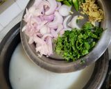 A picture of step 4 of Pakhala Bhat.