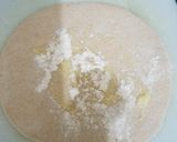 A picture of step 3 of Crispy square paratha.