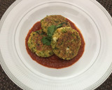 Foto del paso 7 de la receta: Tortitas de Brócoli, zanahoria y queso panela 🧀 🥦 🥕