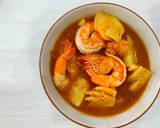 แกงส้มกุ้งใส่สับปะรด วิธีทำสูตร 4 รูป