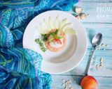 Hình bước làm 6 của món Ăn dặm- Tôm sốt phomai nấm rơm