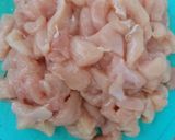 Foto del paso 1 de la receta: Pollo con vegetales
