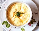 Foto langkah ke 5 dari resep Steam egg with minced chicken.