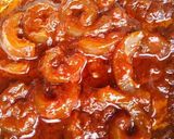 A picture of step 1 of Fried yam and palm oil sauce.