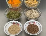 A picture of step 5 of Rich in Vitamin - Mixed Nuts and Seeds Cookies.