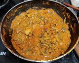 A picture of step 6 of Mushroom Do Piyaza.