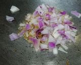 A picture of step 2 of Corn Matar Chaat.