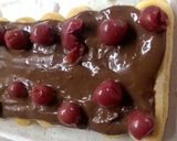 Csokis-meggyes rakott piskóta recept fázis 3 fotója