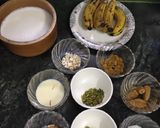 A picture of step 1 of Banana kheer.
