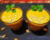 A picture of step 7 of Carrot Yogurt Sunshine smoothie.