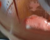 A picture of step 5 of Watermelon mocktail with kulfi ice cream.