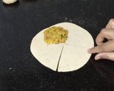 A picture of step 10 of Strips Samosa.
