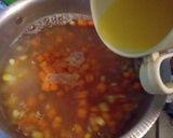 Foto langkah ke 5 dari resep Sup Jagung Wortel dan Telur.