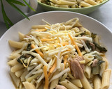 Foto del paso 6 de la receta: Macarrones con melva y acelgas silvestres, one pot!