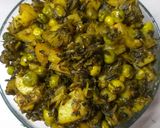 मेथी आलू मटर की सब्जी(methialoo mutter ki sabji रेसिपी चरण 4 फोटो