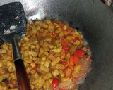 Foto langkah ke 5 dari resep Oseng kulit melinjo gembus.