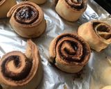 A picture of step 5 of Cinnamon rolls.