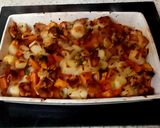 A picture of step 7 of My Spicy Chicken & Veg Roast 😀#Mainmeal.
