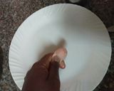 A picture of step 1 of Sausage roll.