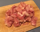 A picture of step 1 of Teriyaki Chicken 照り焼きチキン.