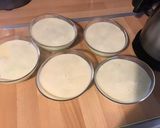 Une image de l'étape 9 de Crèmes bicolores vanille et pistache.
