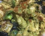 A picture of step 3 of Roasted street style soya chap.