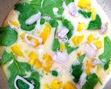 A picture of step 3 of My Lovely Veggie Omelette 💚.