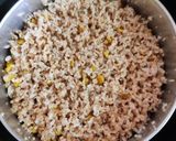 A picture of step 1 of Broken wheat payasam.