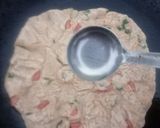 A picture of step 4 of Akki roti.