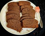 A picture of step 6 of Chocolate Banana Cake.
