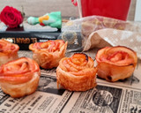 Foto del paso 4 de la receta: Rosas de hojaldre y manzana, para Sant Jordi