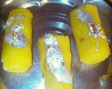 स्वीट खांडवी (Sweet khandvi recipe in hindi) रेसिपी चरण 1 फोटो