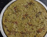 A picture of step 8 of Mung bean dhokla.